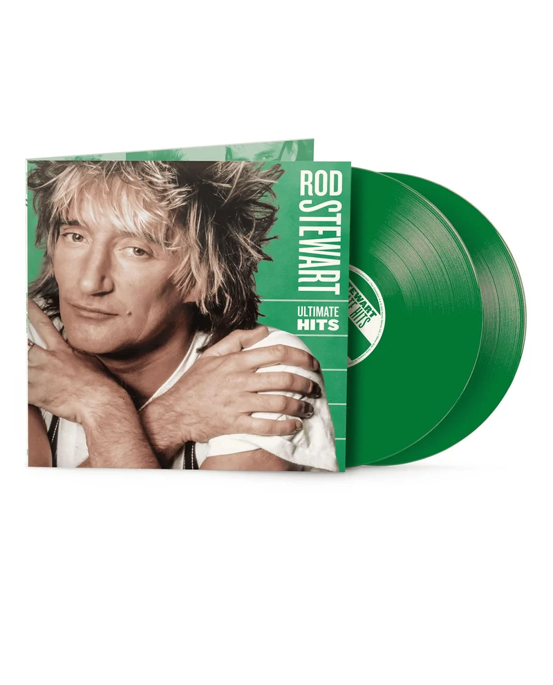 Rod Stewart - 2LP Vinilo Verde "Ultimate Hits"