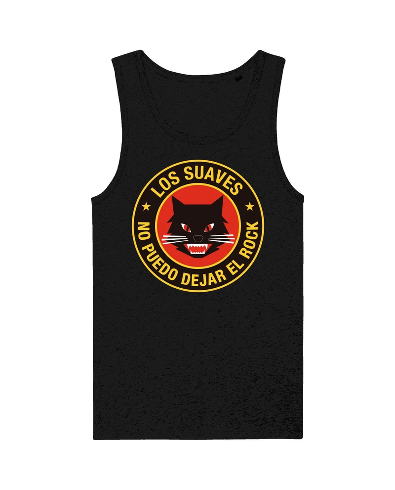 Los Suaves - Camiseta Tirantes Los Suaves "No Puedo Dejar El Rock"