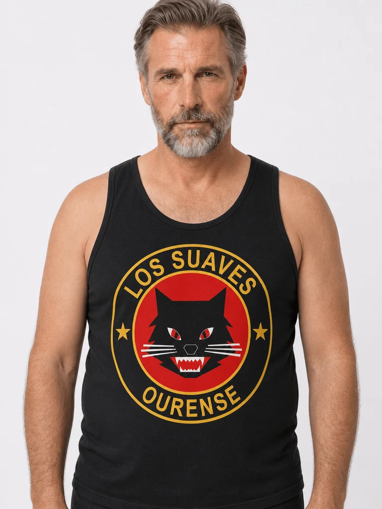 Los Suaves - Camiseta Tirantes Los Suaves "No Puedo Dejar El Rock"