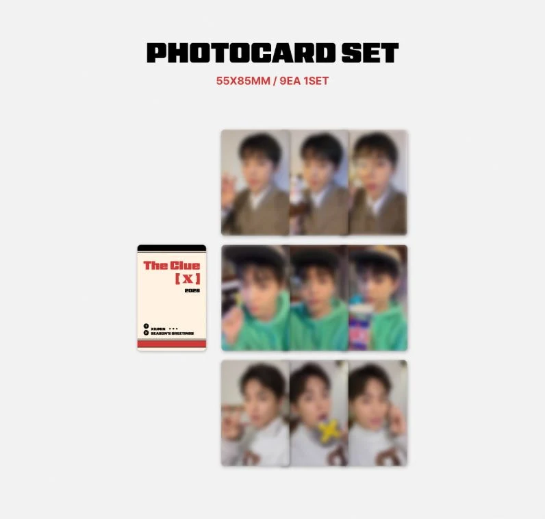 XIUMIN (EXO) - 2026 SEASON'S GREETINGS (THE CLUE [X]) + Extra Photocard