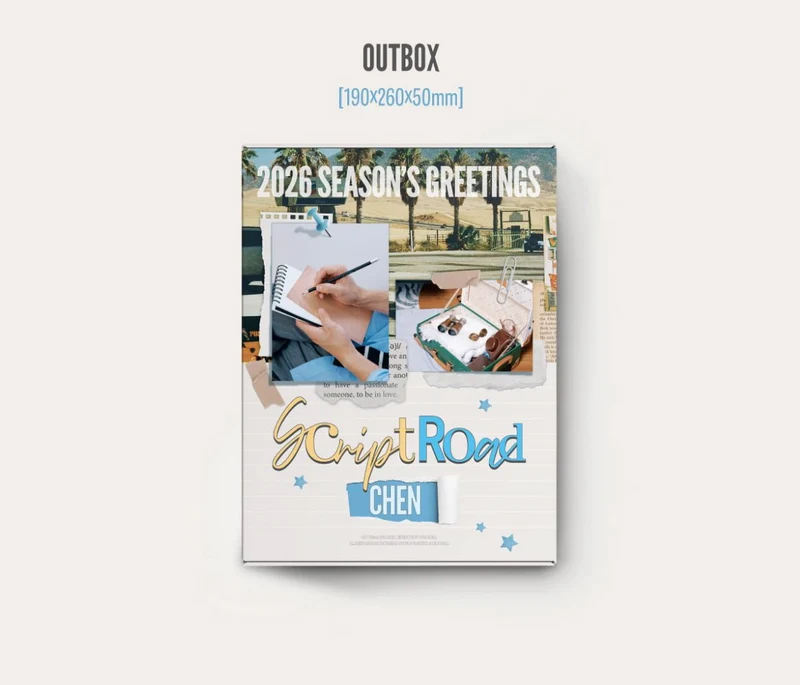 CHEN (EXO) - 2026 SEASON'S GREETINGS (SCRIPT ROAD) + Extra Photocard