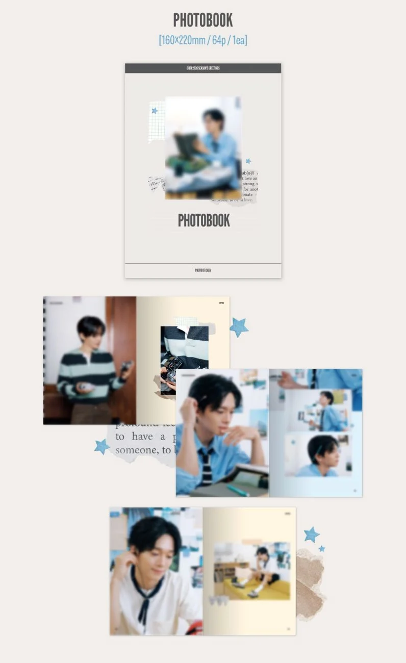CHEN (EXO) - 2026 SEASON'S GREETINGS (SCRIPT ROAD) + Extra Photocard