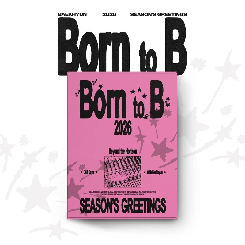 BAEKHYUN (EXO) - 2026 SEASON'S GREETINGS (BORN TO B) + Extra Photocard