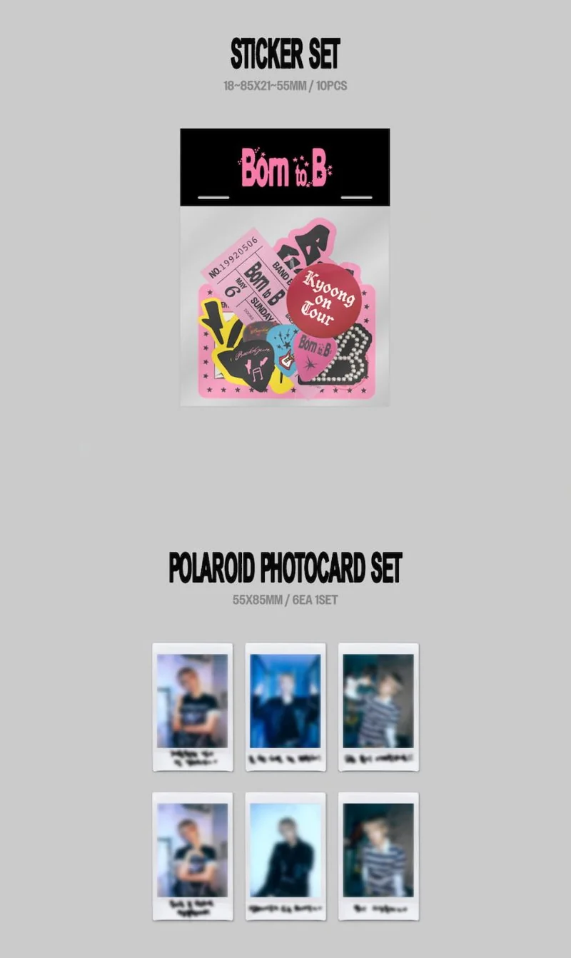 BAEKHYUN (EXO) - 2026 SEASON'S GREETINGS (BORN TO B) + Extra Photocard