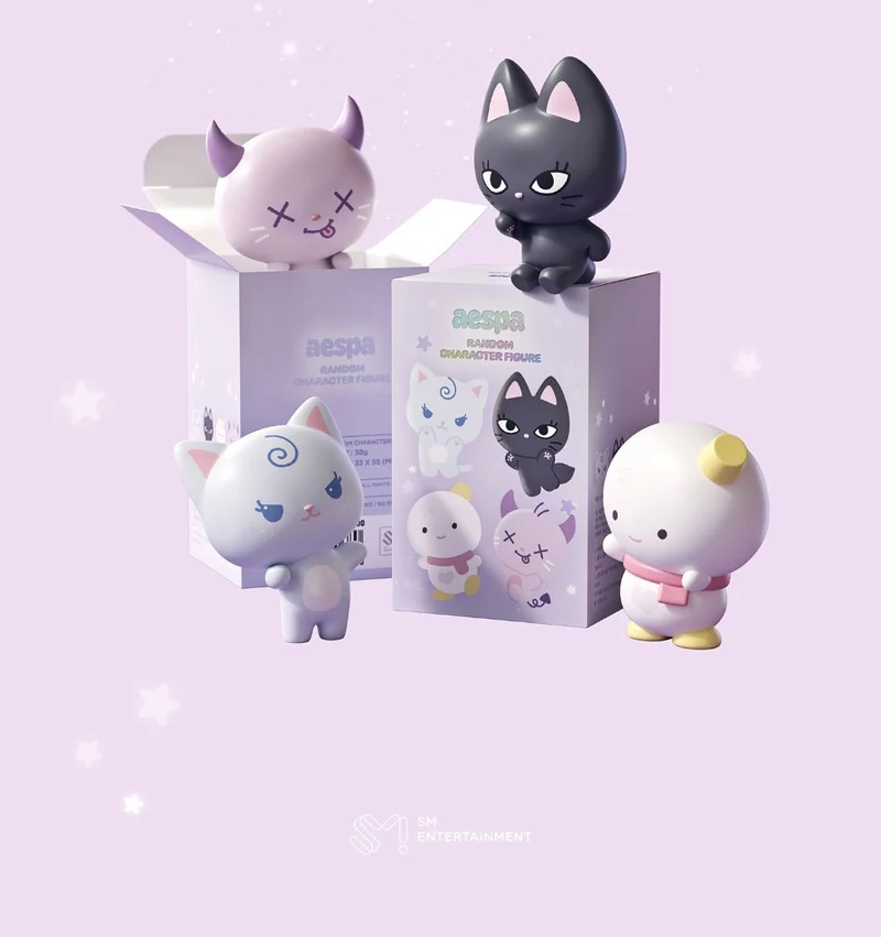 AESPA - RANDOM CHARACTERS FIGURE