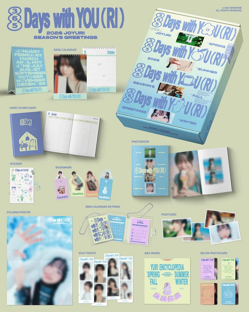 JO YURI - 2026 SEASON’S GREETINGS (365 DAYS WITH YOU(RI))