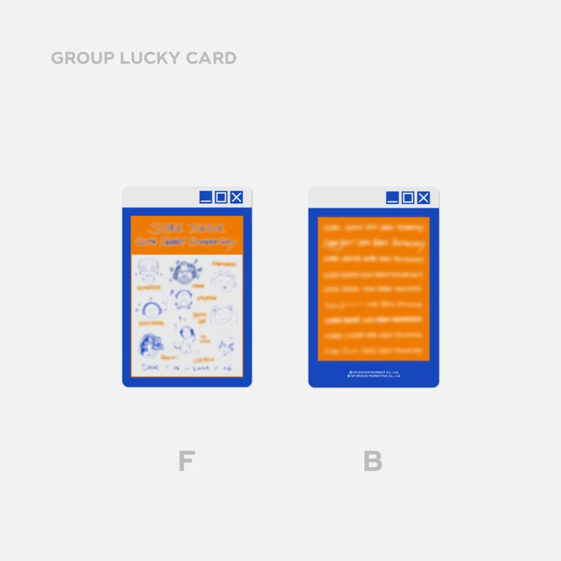 SUPER JUNIOR - 20TH ANNIVERSARY LUCKY CARD SET