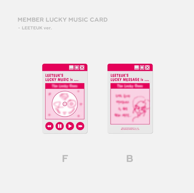 SUPER JUNIOR - 20TH ANNIVERSARY LUCKY CARD SET