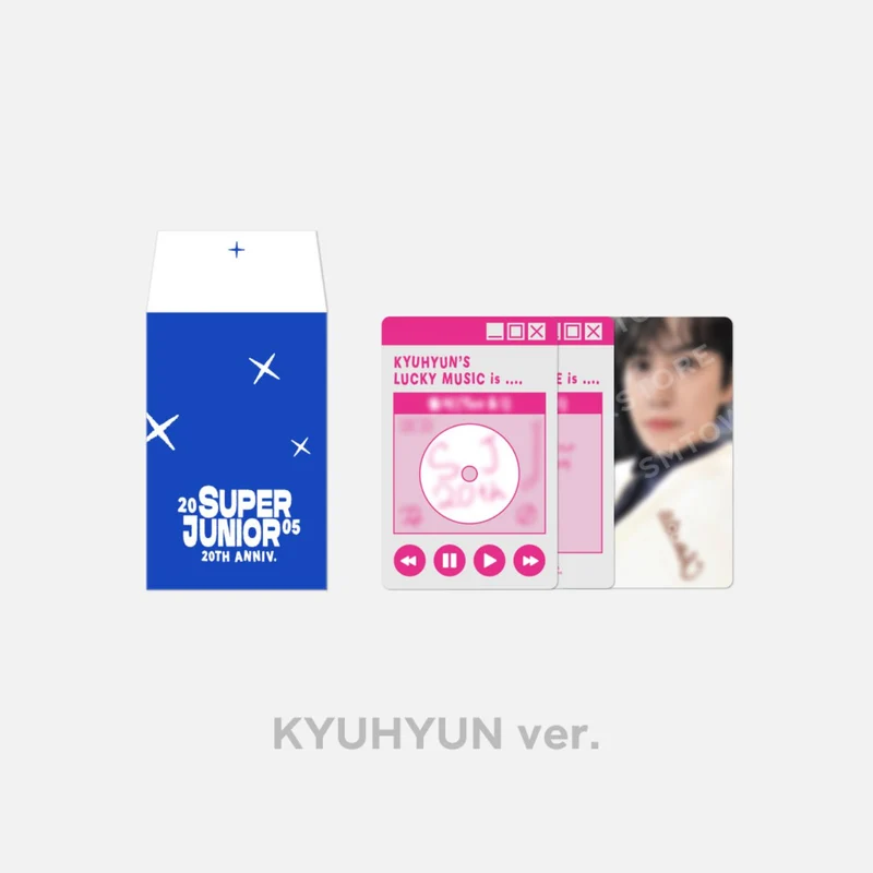 SUPER JUNIOR - 20TH ANNIVERSARY LUCKY CARD SET