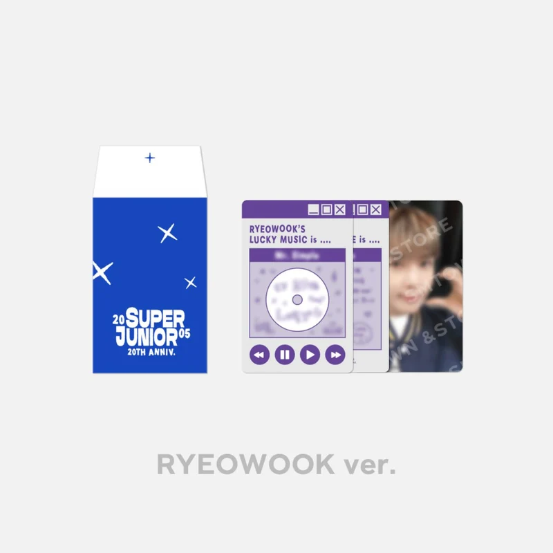 SUPER JUNIOR - 20TH ANNIVERSARY LUCKY CARD SET