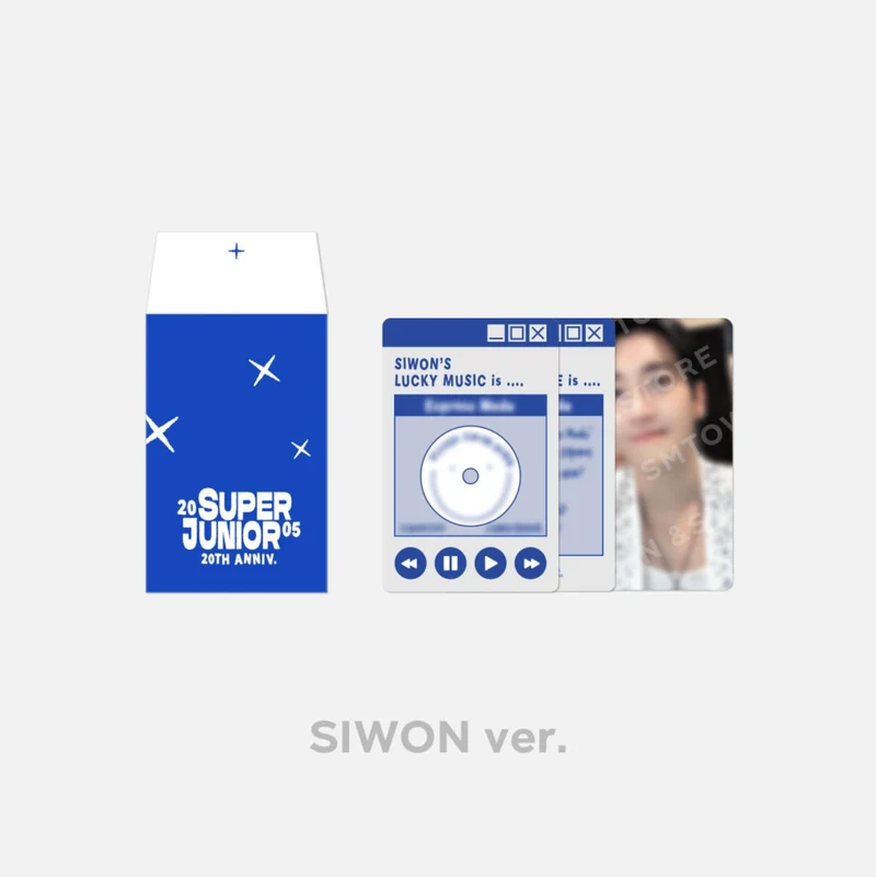 SUPER JUNIOR - 20TH ANNIVERSARY LUCKY CARD SET