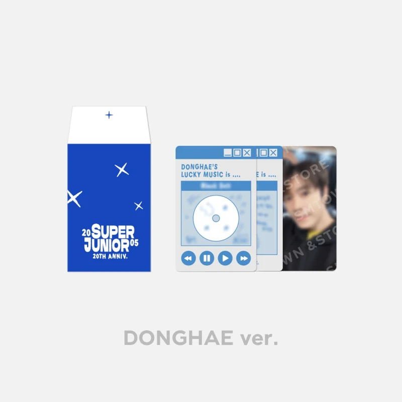 SUPER JUNIOR - 20TH ANNIVERSARY LUCKY CARD SET