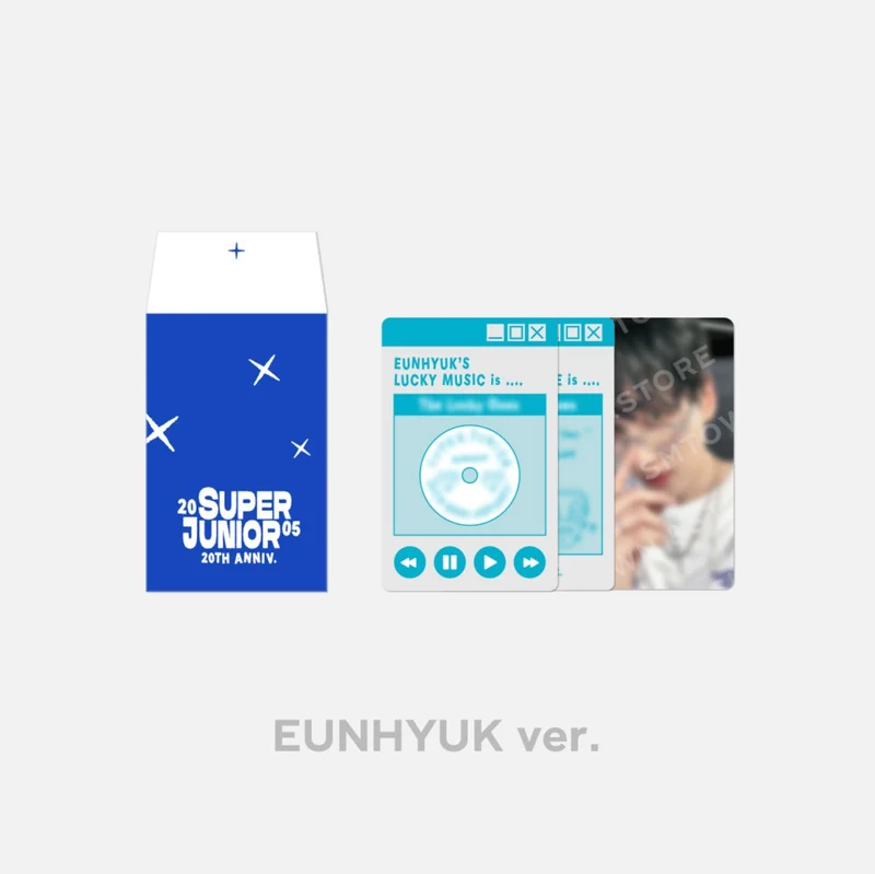 SUPER JUNIOR - 20TH ANNIVERSARY LUCKY CARD SET