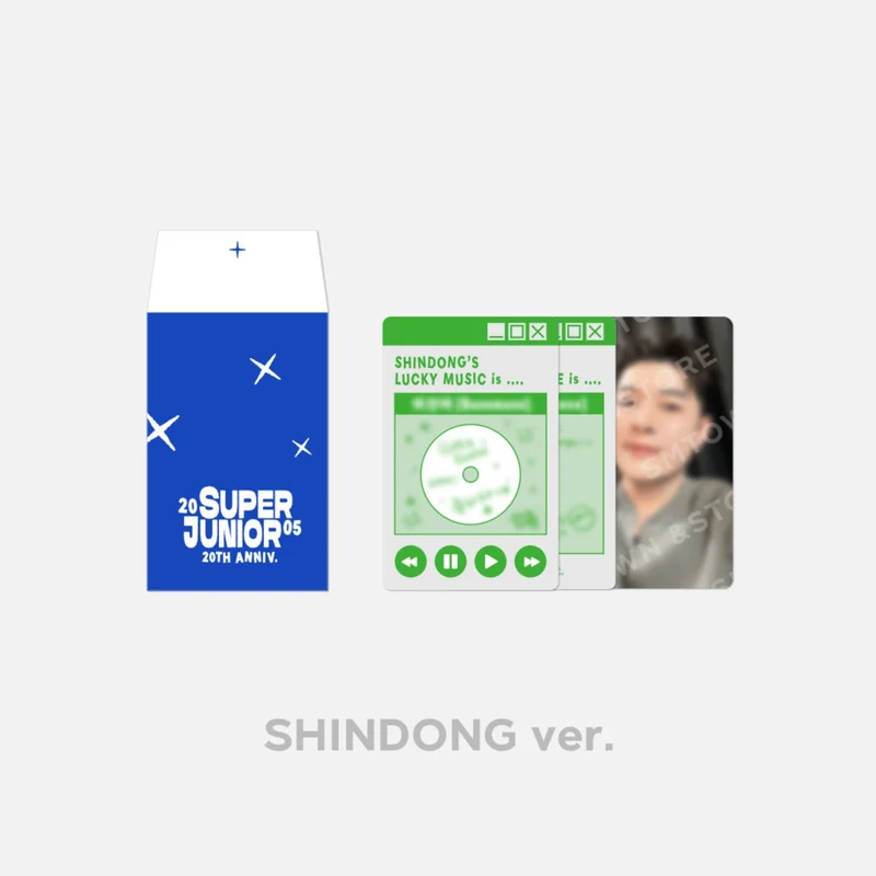 SUPER JUNIOR - 20TH ANNIVERSARY LUCKY CARD SET