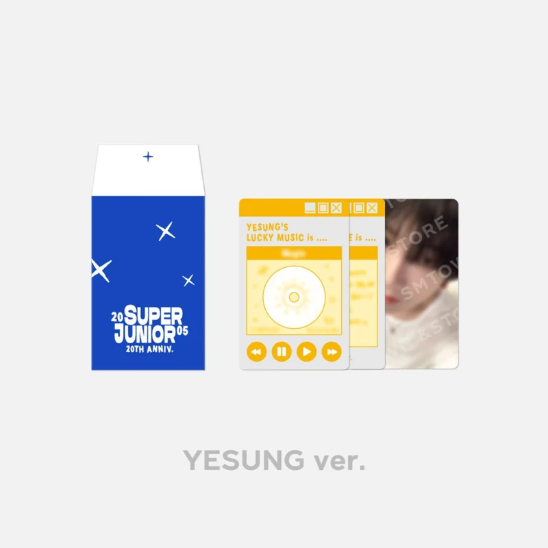 SUPER JUNIOR - 20TH ANNIVERSARY LUCKY CARD SET