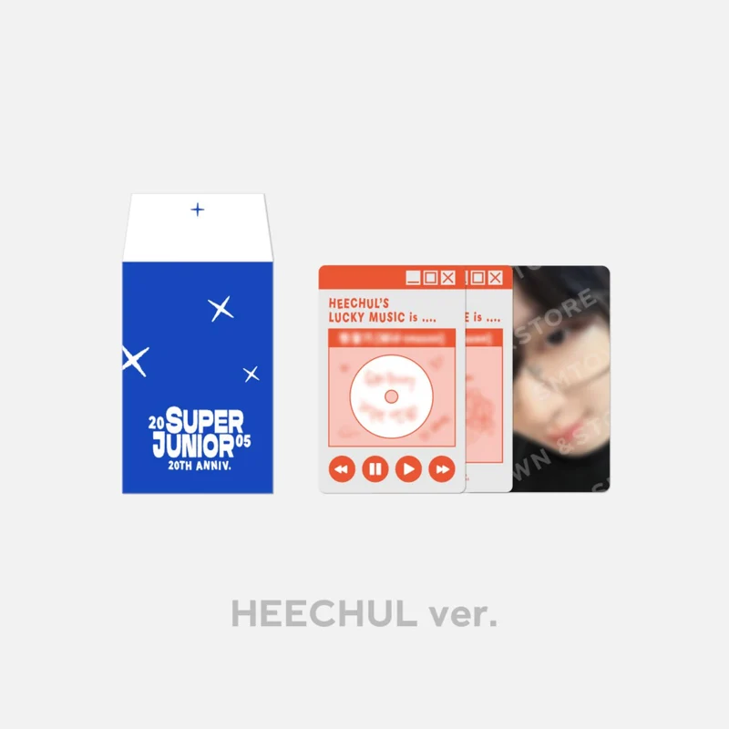 SUPER JUNIOR - 20TH ANNIVERSARY LUCKY CARD SET