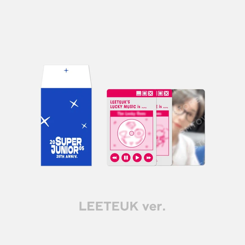 SUPER JUNIOR - 20TH ANNIVERSARY LUCKY CARD SET