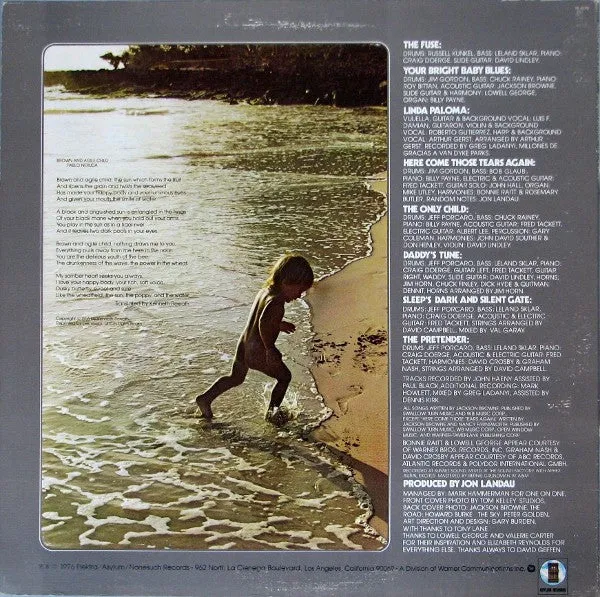 Jackson Browne ‎| The Pretender