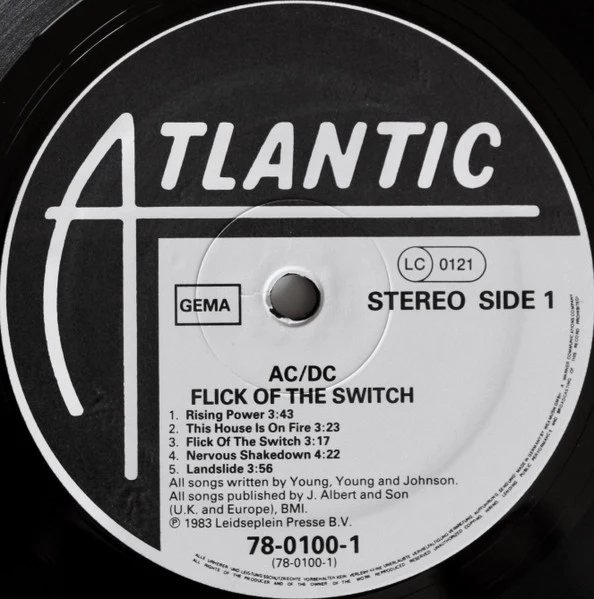 AC/DC | Flick Of The Switch