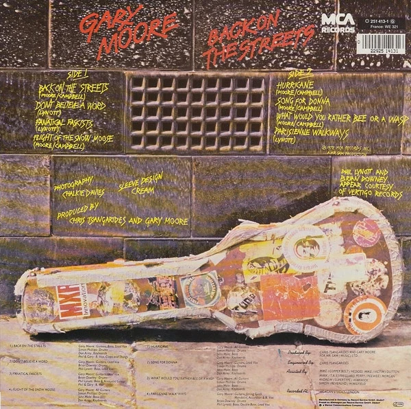 Gary Moore | Back On The Streets