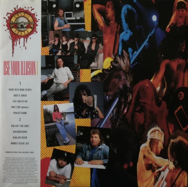 2LP Guns N' Roses ‎| Use Your Illusion I