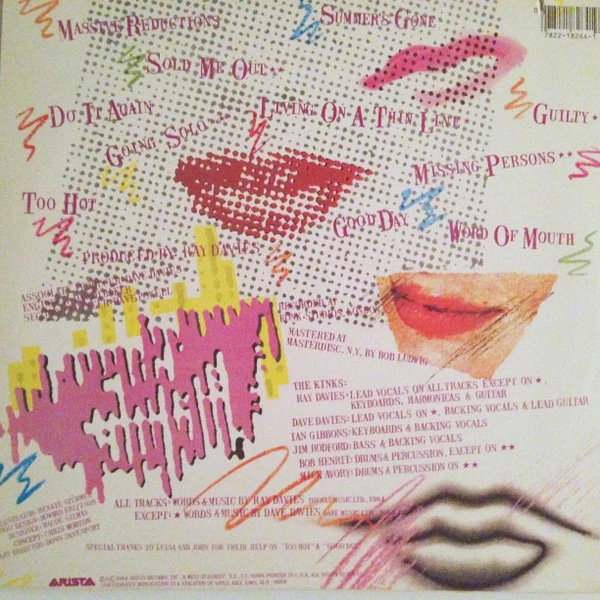 The Kinks ‎| Word of Mouth