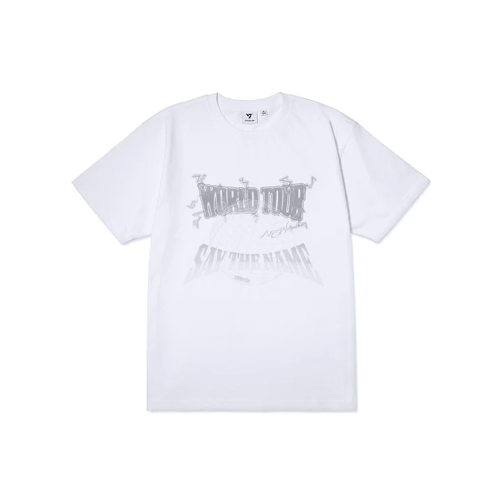 [SEVENTEEN] World Tour : NEW_ : S/S T-Shirt (White)