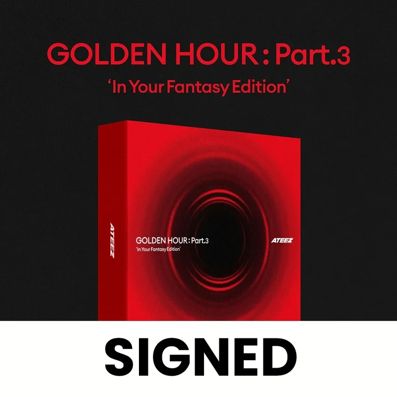 ATEEZ - GOLDEN HOUR : PART.3 (IN YOUR FANTASY EDITION) (SIGNED)