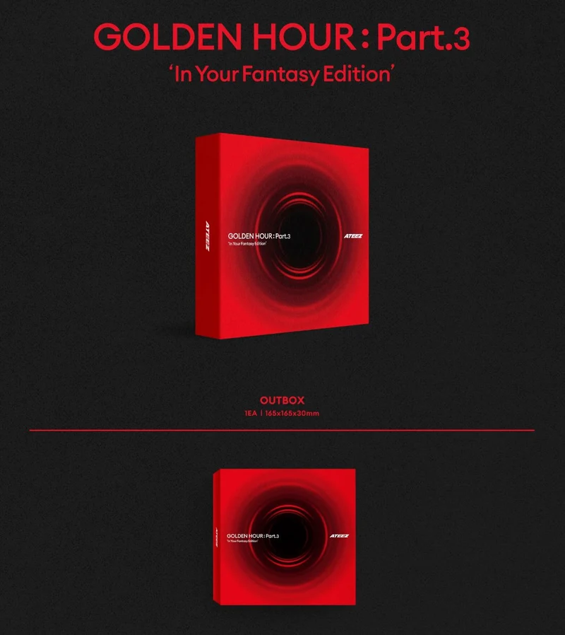 ATEEZ - GOLDEN HOUR : PART.3 (IN YOUR FANTASY EDITION) (SIGNED)