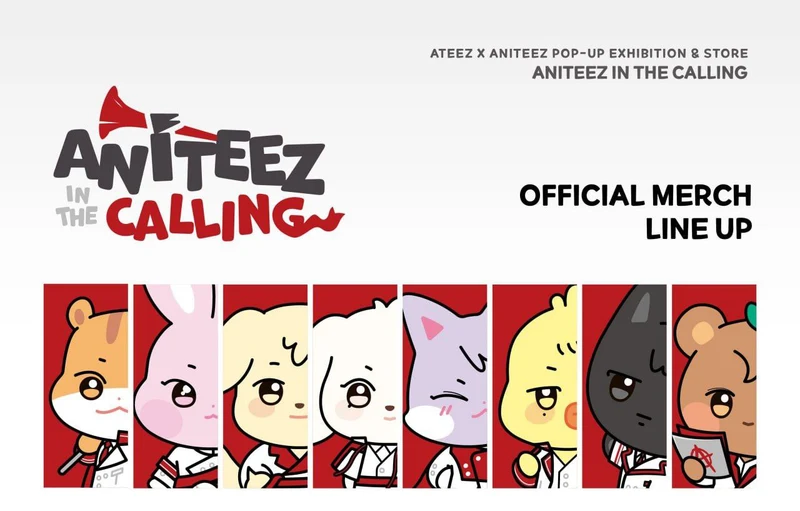 [ATEEZ] Aniteez In the Calling Official Merch Pt.1