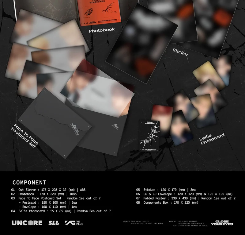 CLOSE YOUR EYES - BLACKOUT (BLACKOUT VER.)