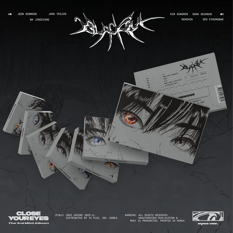 CLOSE YOUR EYES - BLACKOUT (EVER MUSIC ALBUM)