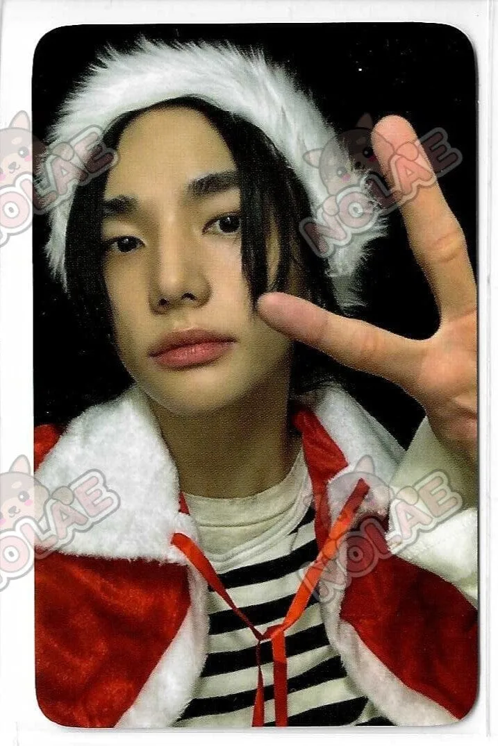 STRAY KIDS - '合 (HOP)' POP-UP STORE MD - POB SANTA PHOTOCARD