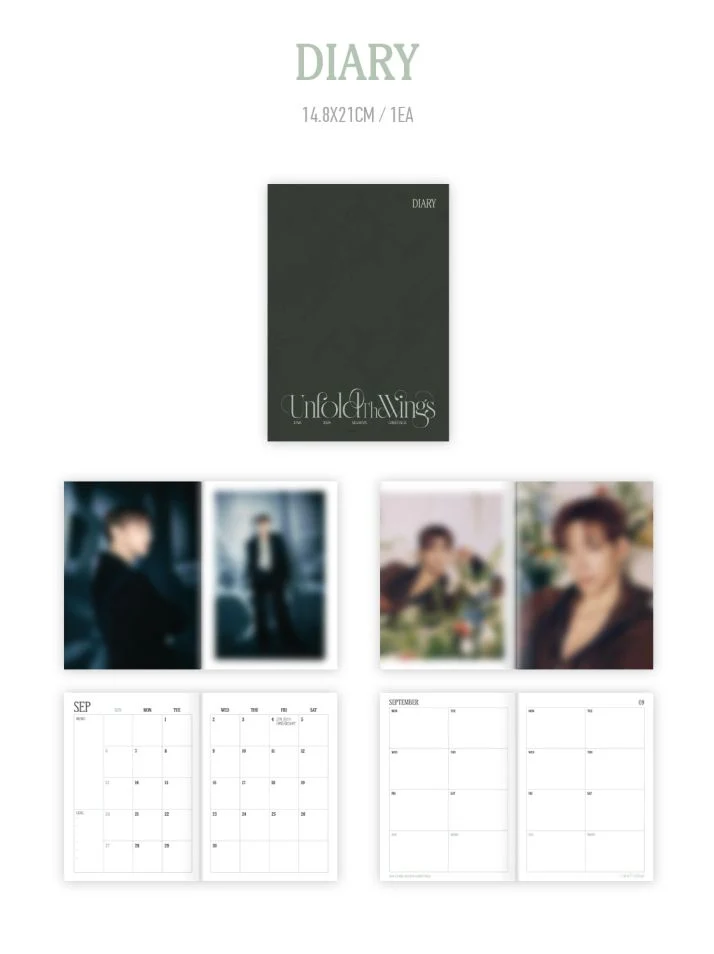 JUN.K (2PM) - 2026 SEASON'S GREETINGS (UNFOLD THE WINGS) + Special Photocard