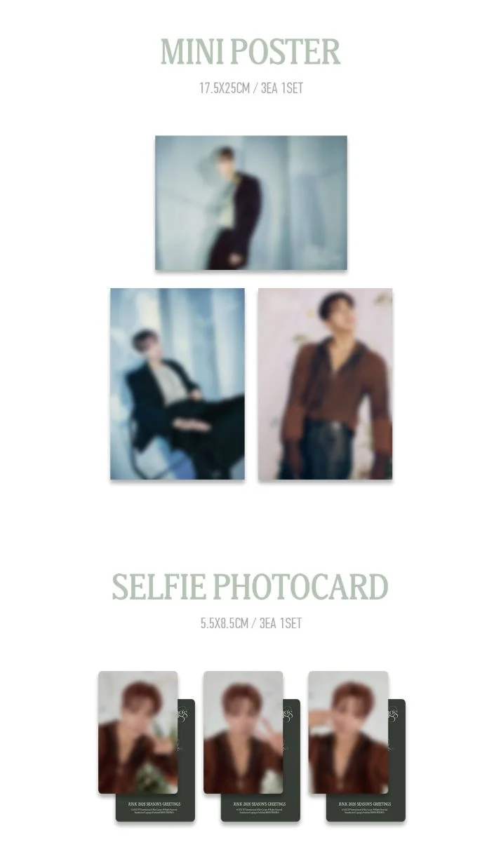 JUN.K (2PM) - 2026 SEASON'S GREETINGS (UNFOLD THE WINGS) + Special Photocard