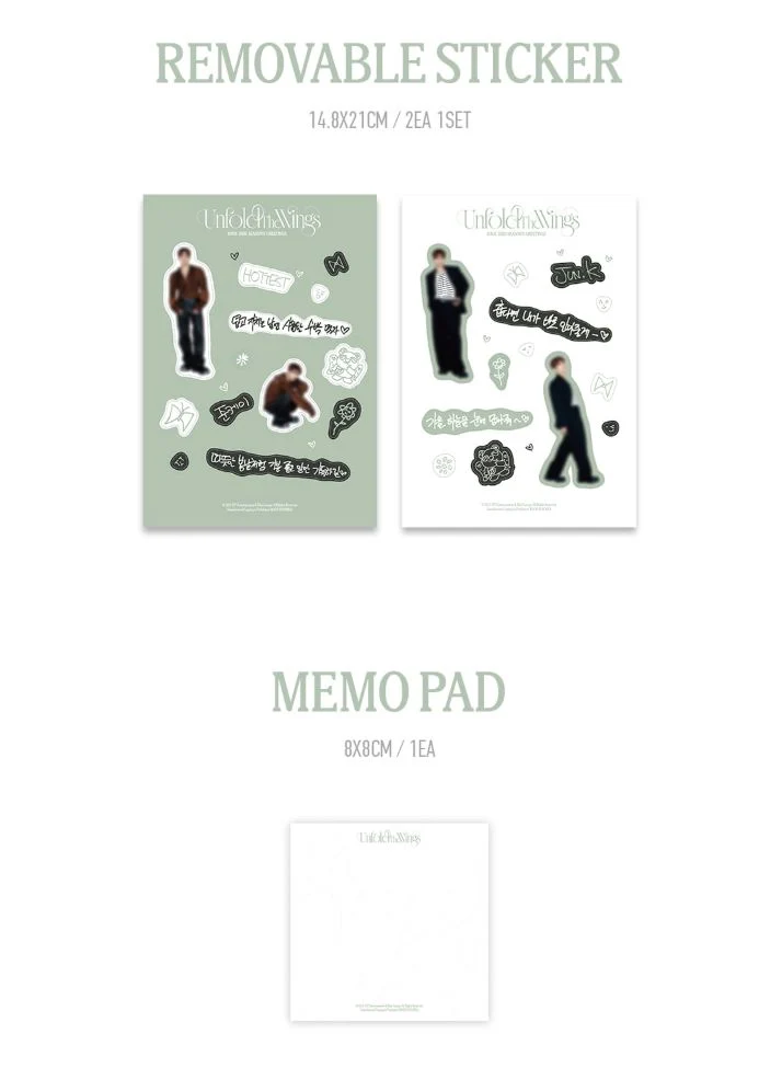 JUN.K (2PM) - 2026 SEASON'S GREETINGS (UNFOLD THE WINGS) + Special Photocard