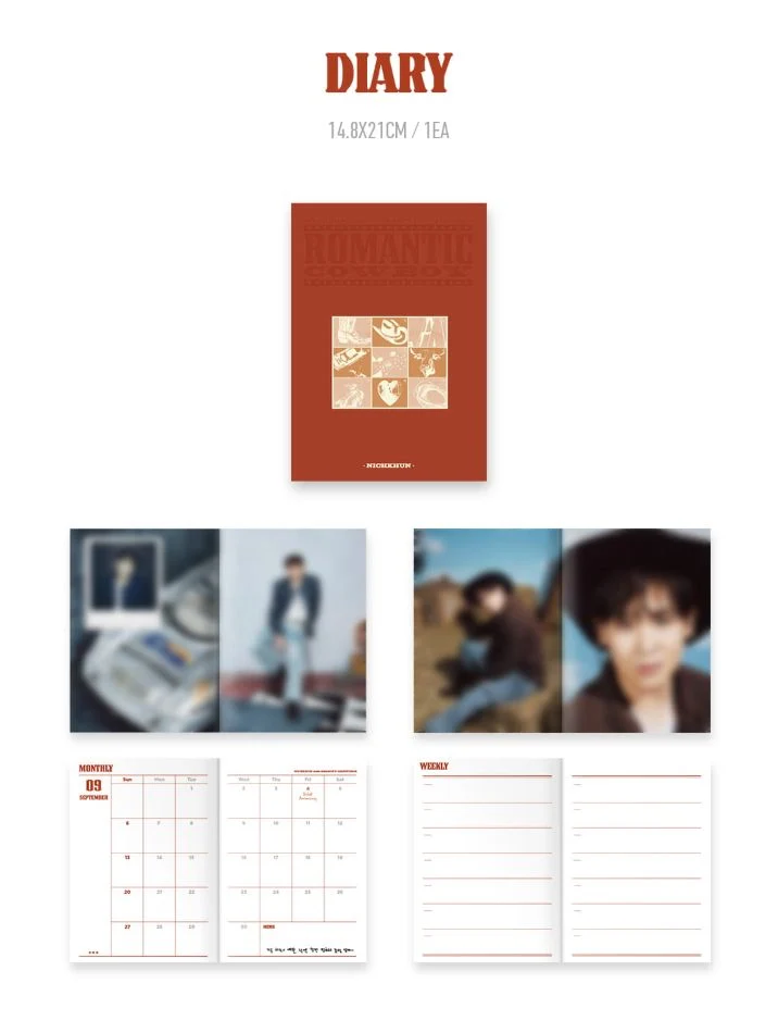NICHKHUN (2PM) - 2026 SEASON'S GREETINGS (ROMANTIC COWBOY) + Special Photocard