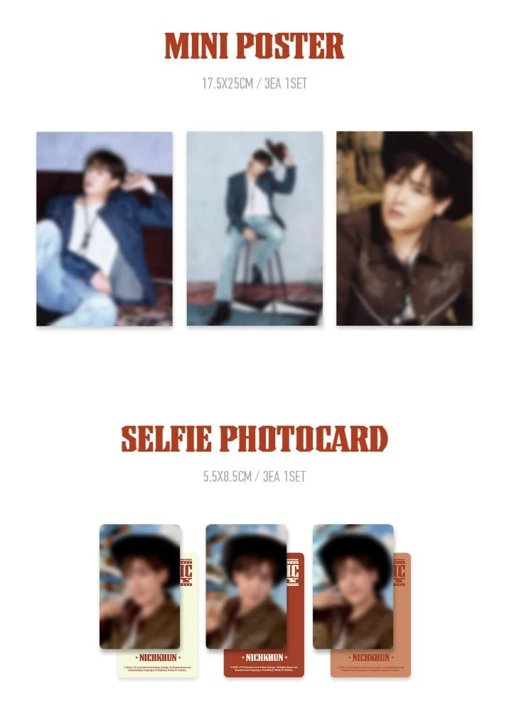 NICHKHUN (2PM) - 2026 SEASON'S GREETINGS (ROMANTIC COWBOY) + Special Photocard