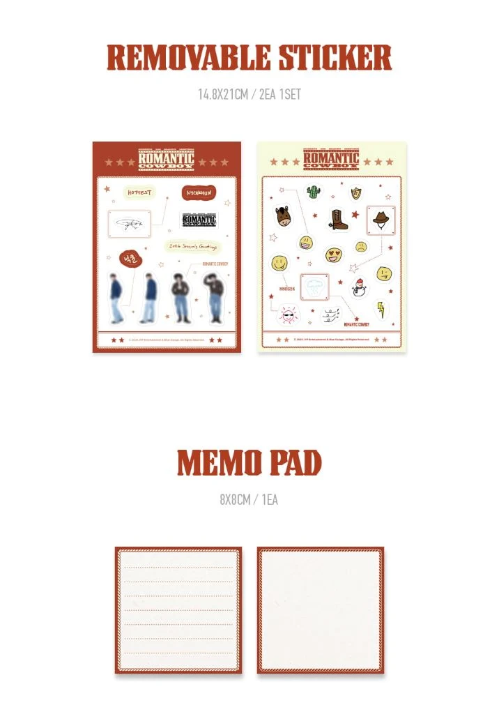 NICHKHUN (2PM) - 2026 SEASON'S GREETINGS (ROMANTIC COWBOY) + Special Photocard