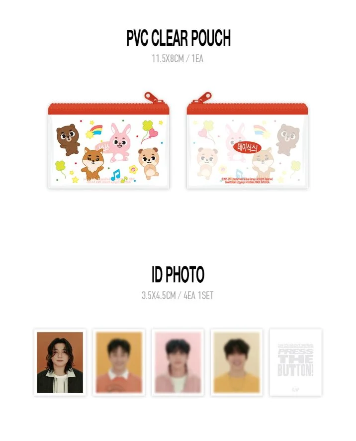 DAY6 - 2026 SEASON'S GREETINGS (PRESS THE BUTTON) + Special Photocard Set