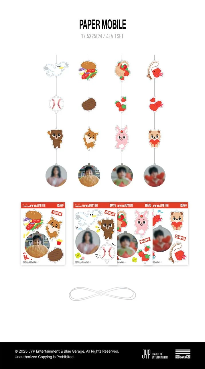 DAY6 - 2026 SEASON'S GREETINGS (PRESS THE BUTTON) + Special Photocard Set