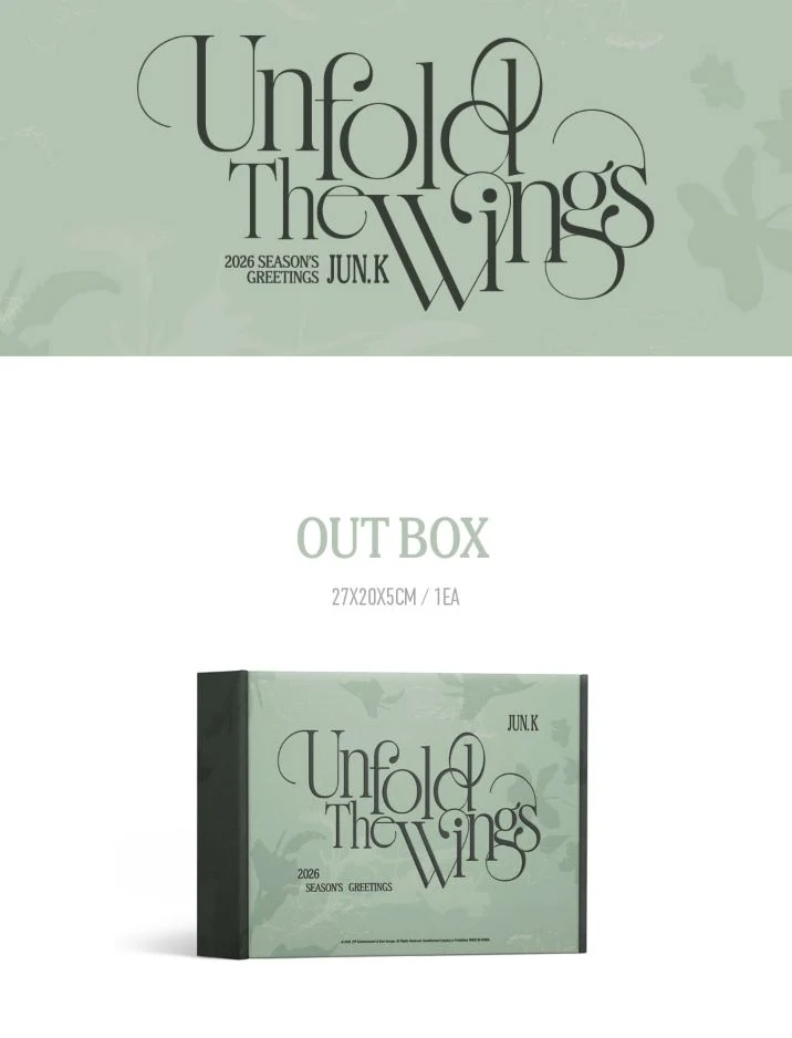 JUN.K (2PM) - 2026 SEASON'S GREETINGS (UNFOLD THE WINGS)