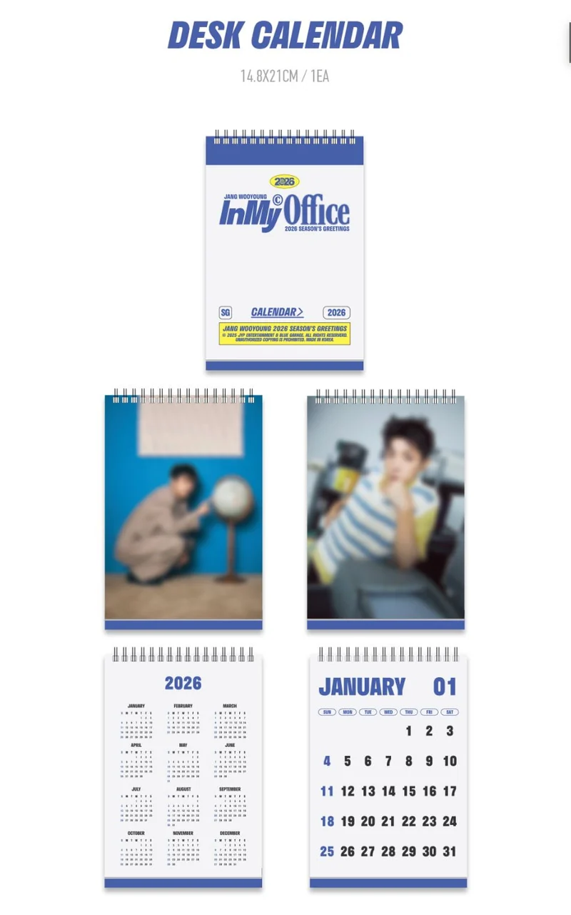 JANG WOOYOUNG (2PM) - 2026 SEASON'S GREETINGS (IN MY OFFICE)