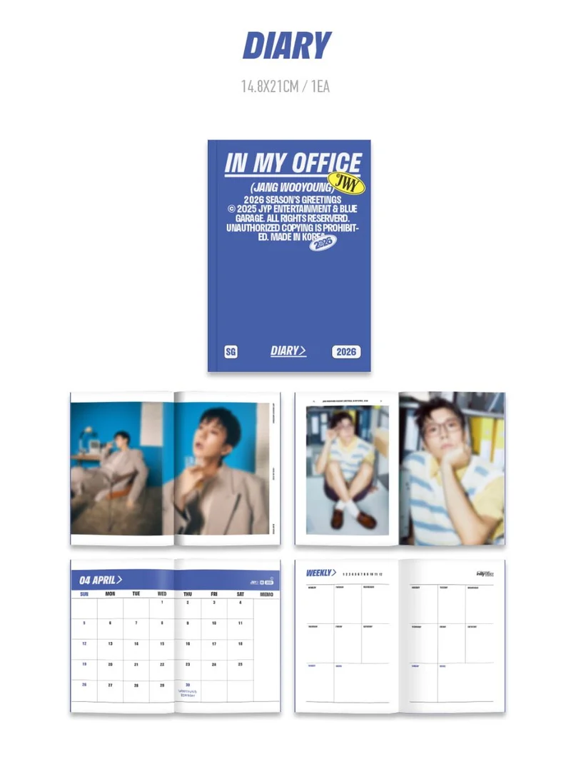 JANG WOOYOUNG (2PM) - 2026 SEASON'S GREETINGS (IN MY OFFICE)