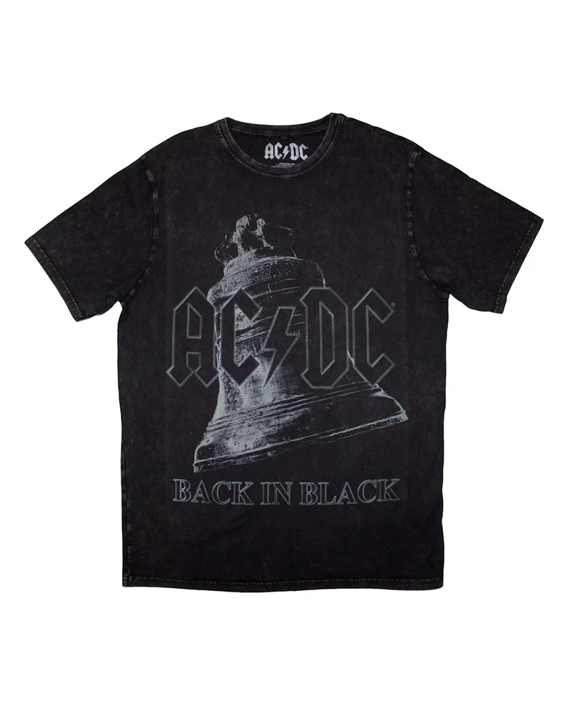 AC/DC - Camiseta "Back In Black Bell" Unisex