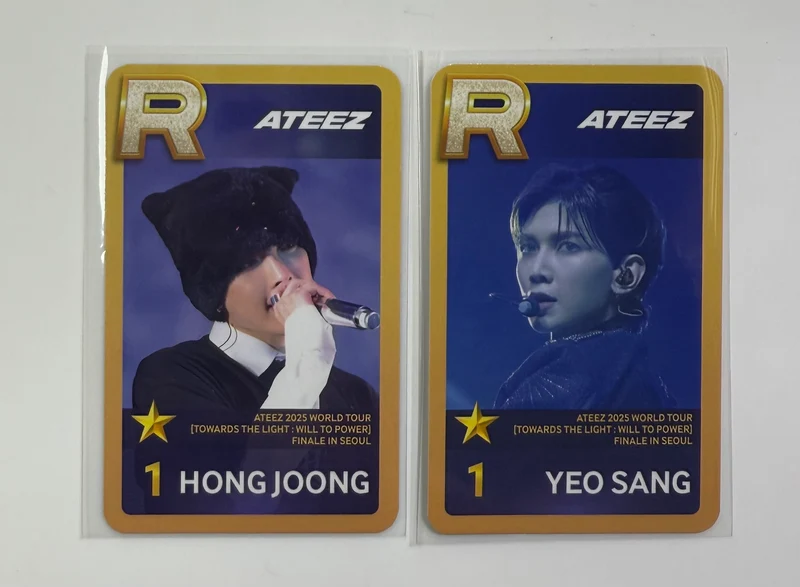 [ATEEZ] Towards The Light : Will To Power : Finale In Seoul : Superstar Event Photocard