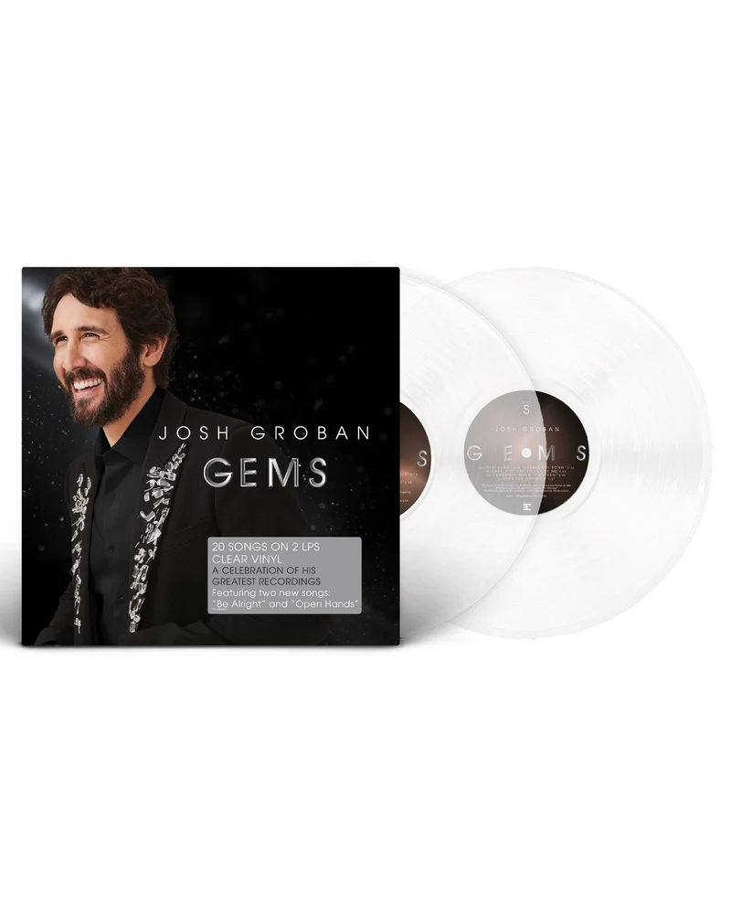 Josh Groban - 2LP Vinilo Transparente "Gems"