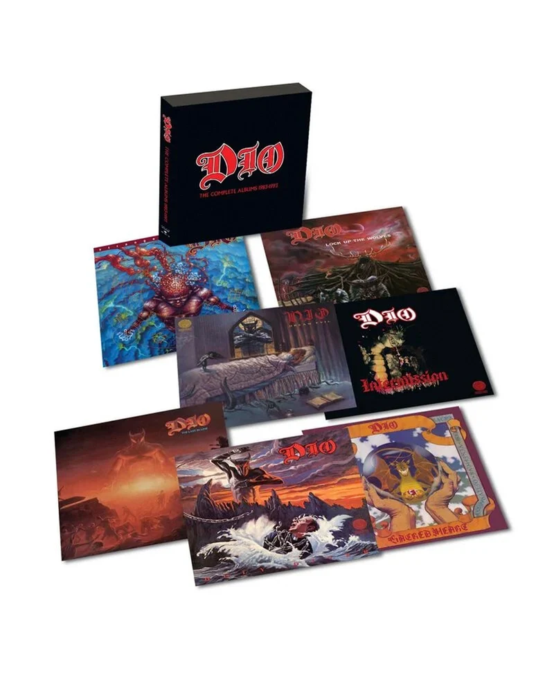 Dio - Box 9 LP Vinilos "The Complete Albumbs Box 1983-1993"