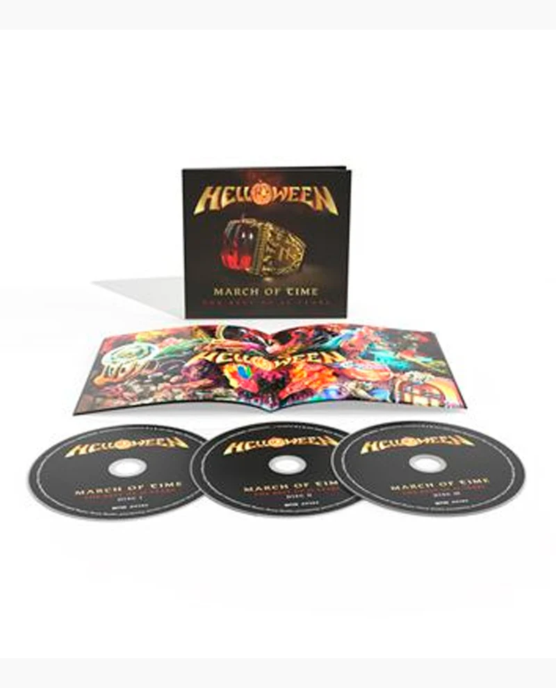 Helloween - Box 3CD "March of time - The Best Of 40 Years"