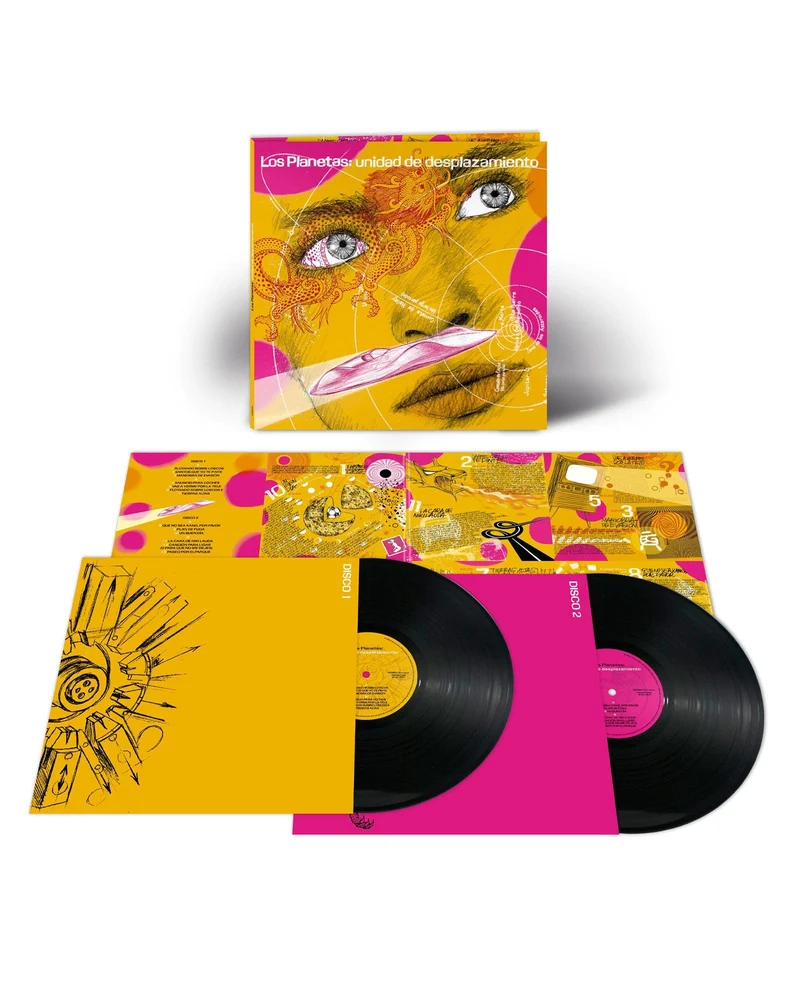 Los Planetas - 2LP Vinilo "Unidad de desplazamiento"